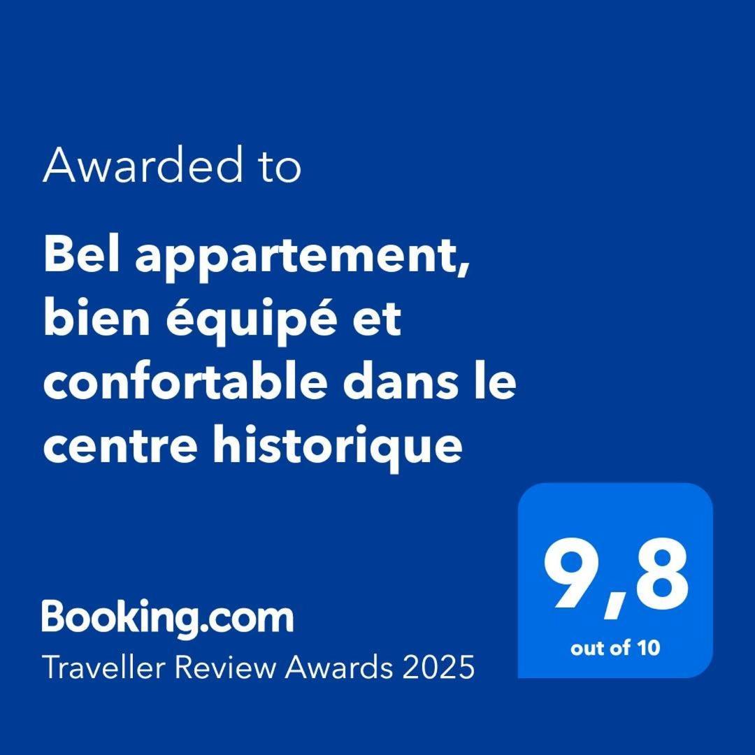 Bel Appartement, Bien Equipe Et Confortable Dans Le Centre Historique Fougeres Bagian luar foto